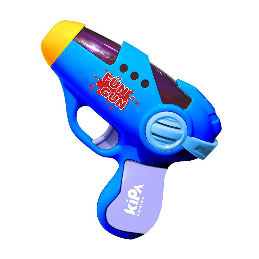 Kipa Gaming Fun Gun Colorful Musical Toy with Flashing LEDs Light and Sound for Boy, Girls and Kids (Pack of 1, Age 3yrs+)- Blue | Grocsy