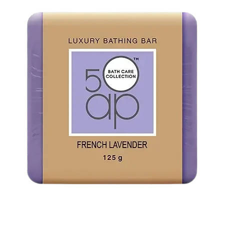 50 Ap French Lavender Luxury Bathing Bar | Grocsy
