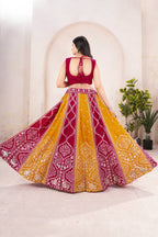 Lehenga Mart Designer Bollywood Style Wedding Wear Lehenga Choli-Pink | Grocsy