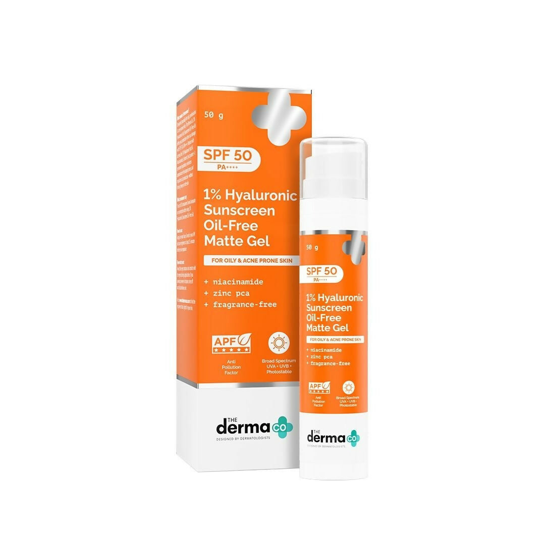 The Derma co. 1% Hyaluronic Sunscreen Oil-Free Gel | Grocsy