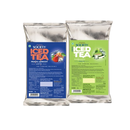 Society Peach Apricot& Raw Mango Iced Tea Combo | Grocsy