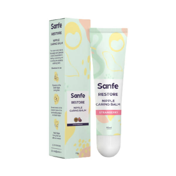 Sanfe Restore Nipple Caring Balm (Strawberry) | Grocsy