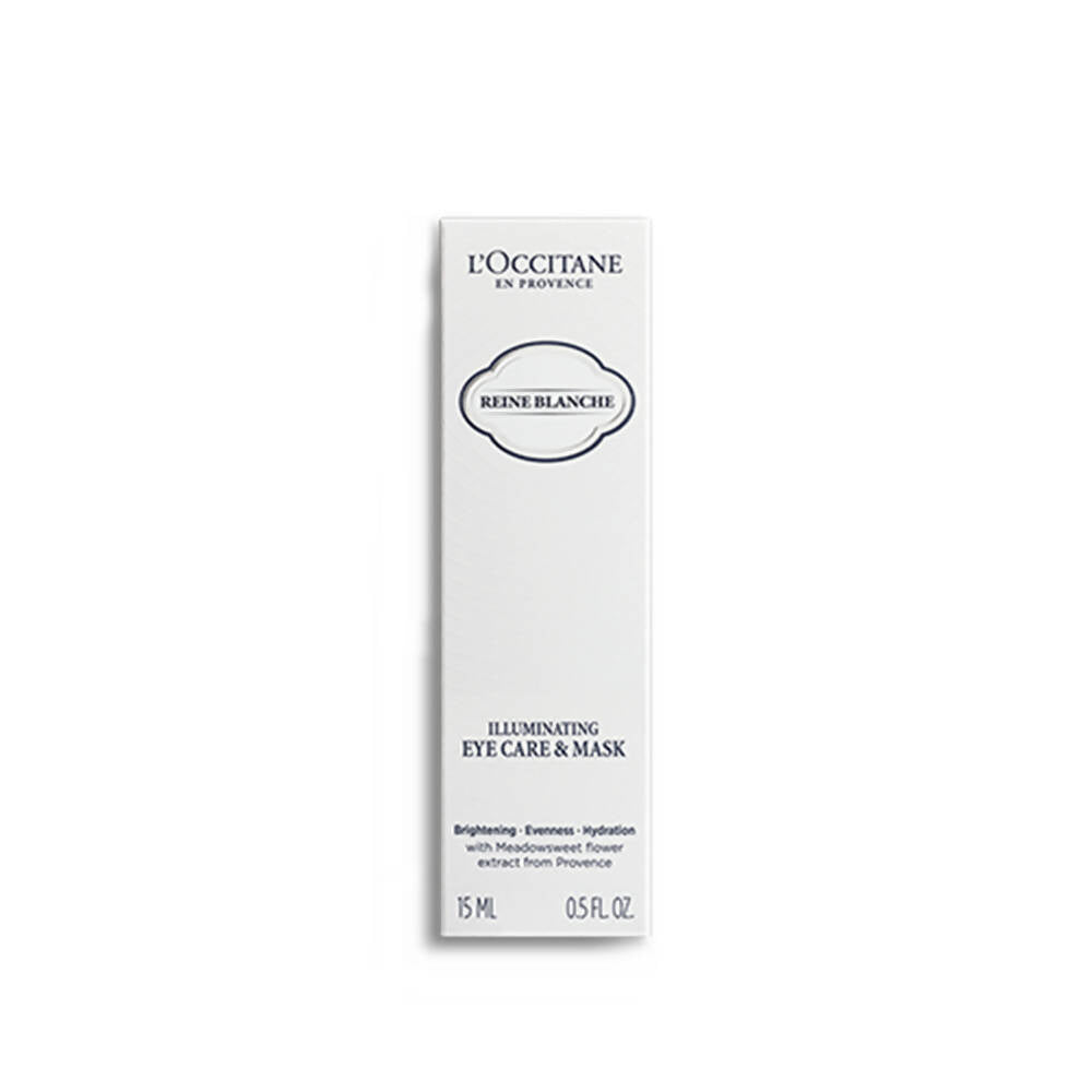 L'Occitane Reine Blanche Illuminating Eye Care & Mask | Grocsy