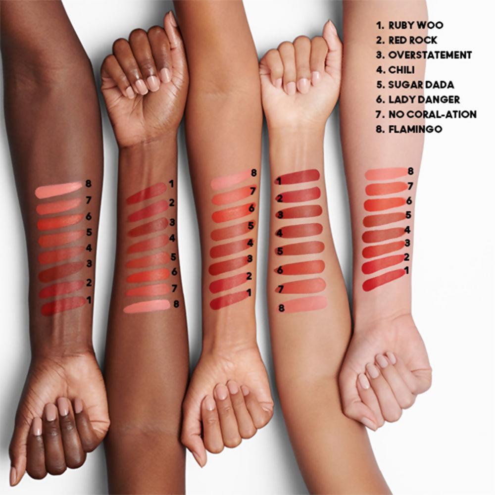 M.A.C MACximal Mini Matte Red Lipstick - Chili | Grocsy