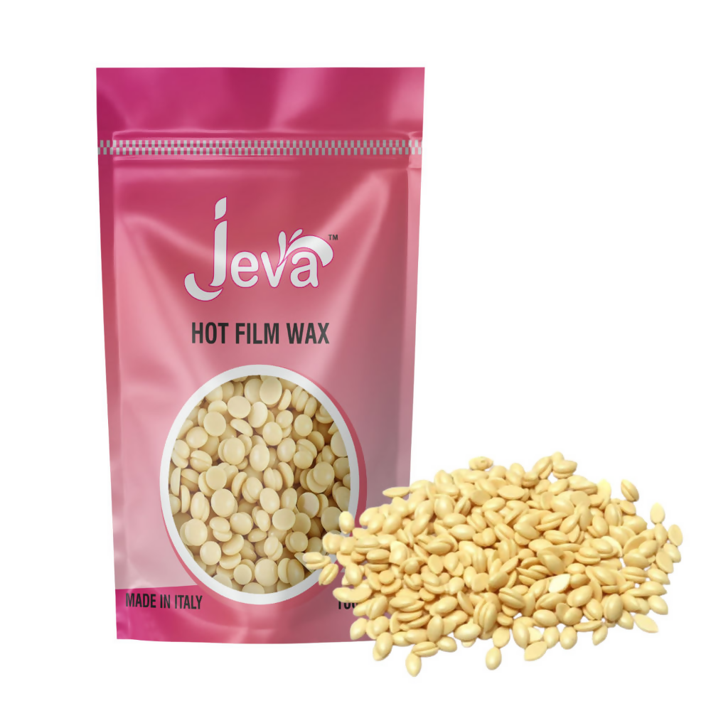 Jeva Hot Film Wax Natural Stripless Hard Wax Beads | Grocsy