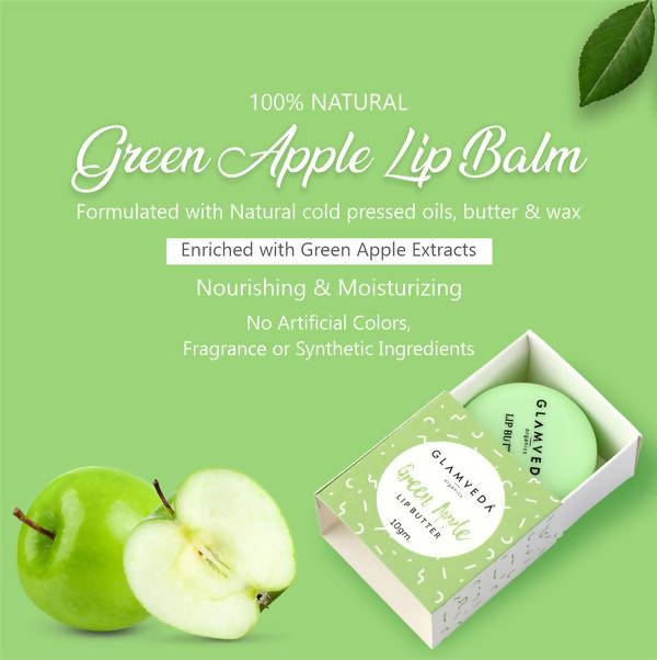 Glamveda Green Apple Lip Balm | Grocsy