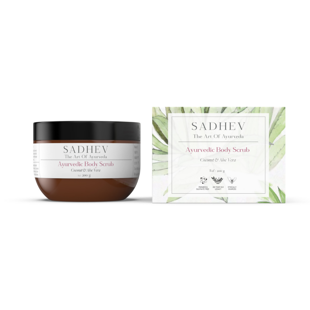 Sadhev Ayurvedic Body Scrub | Grocsy