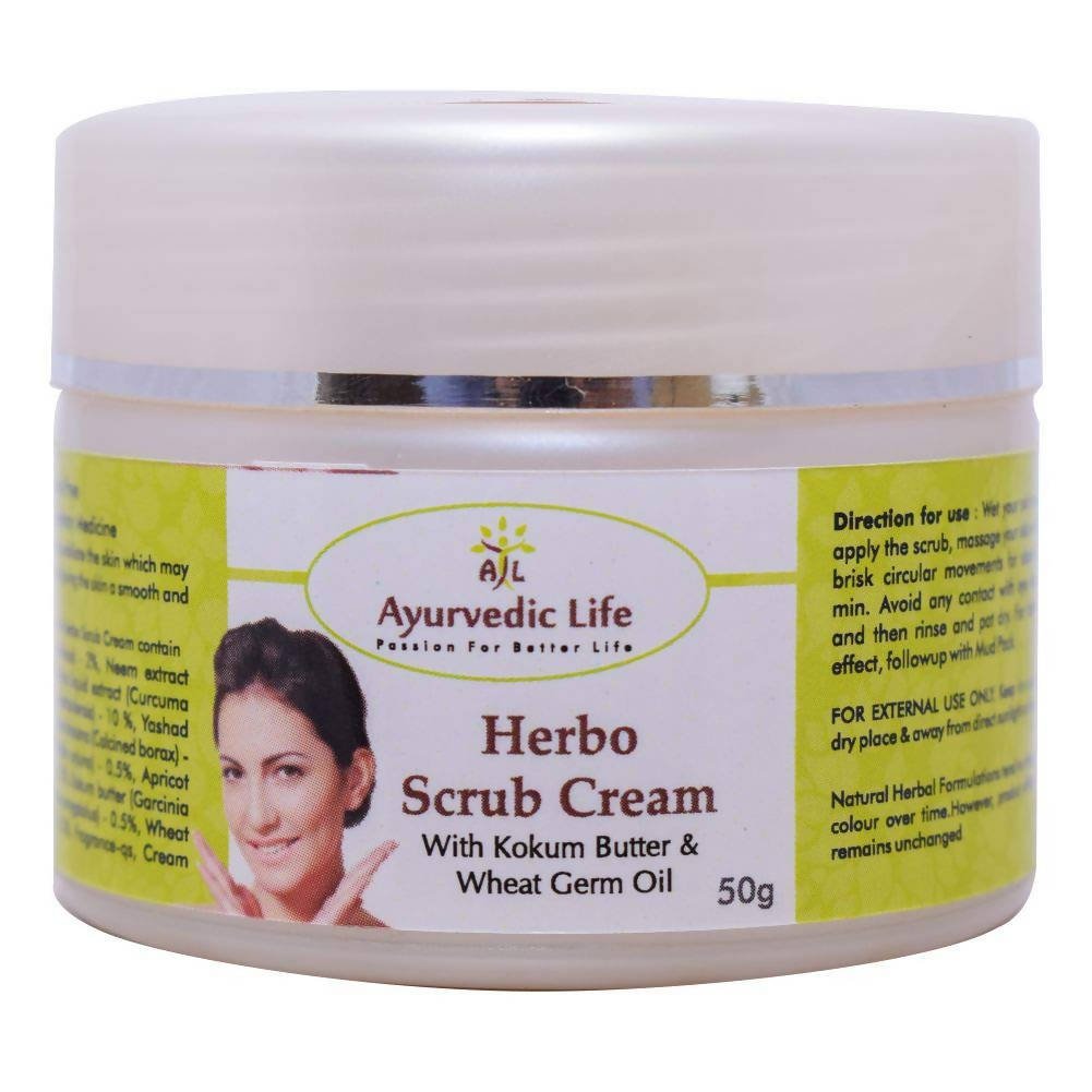 Ayurvedic Life Herbo Scrub Cream | Grocsy