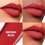 Lakme Cushion Matte Lipstick - Brown Buzz | Grocsy