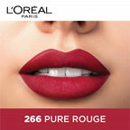 L'Oreal Paris Color Riche Moist Matte Lipstick - 266 Pure Rouge | Grocsy