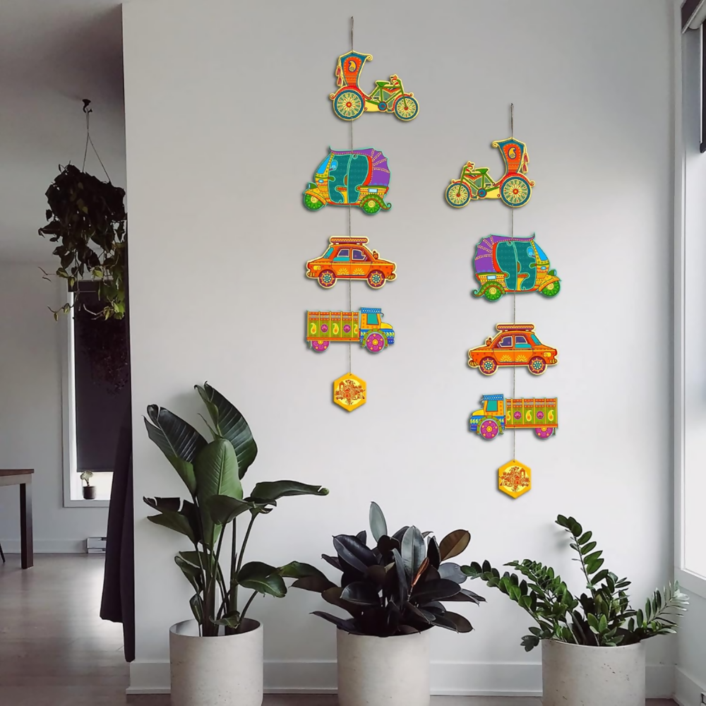 Artvibes Wood Decorative Vehicles Wall And Door Hanging for Home | Grocsy