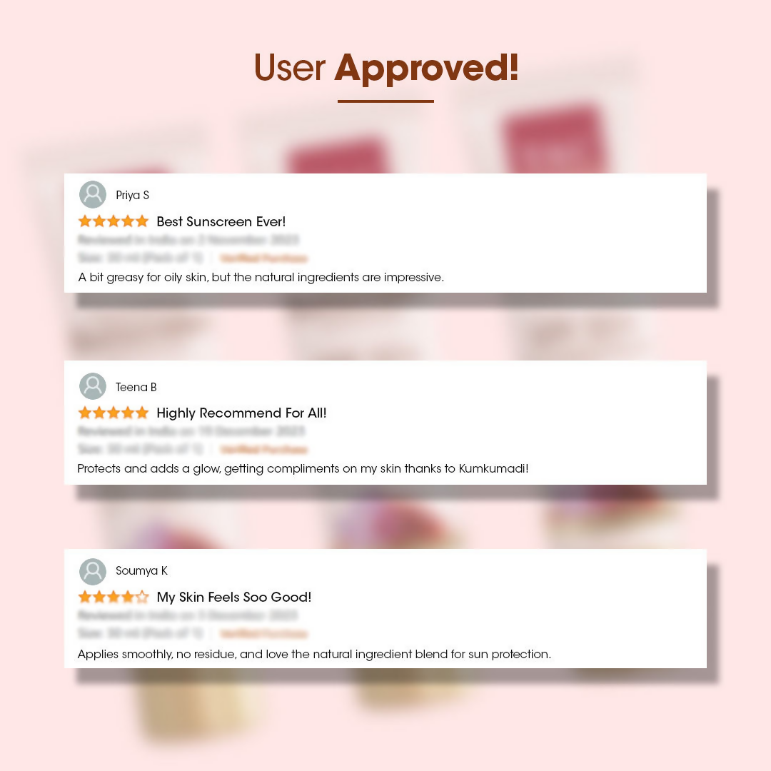 TAC - The Ayurveda Co. Kumkumadi Hydrating Sunscreen SPF 60+ PA++++ | Grocsy