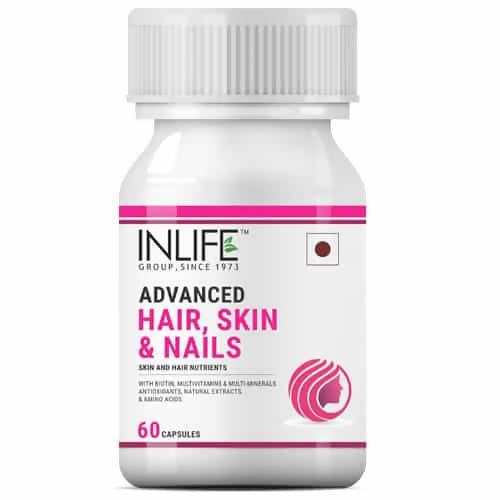 Inlife Advanced Hair Skin And Nails Tablets | Grocsy
