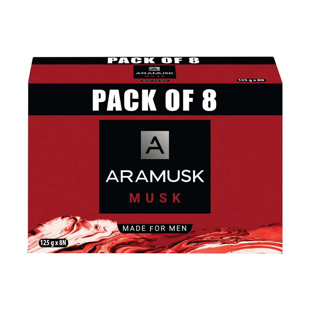 Aramusk Musk Soap For Men - Classic Musk Fragrance | Grocsy