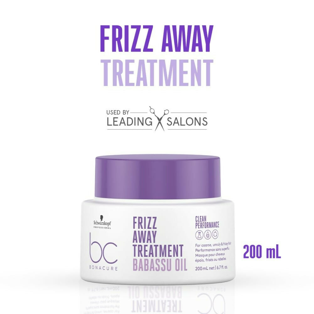 Schwarzkopf Professional Bonacure Frizz Away Treatment with Babassu Oil Hair mask | Grocsy