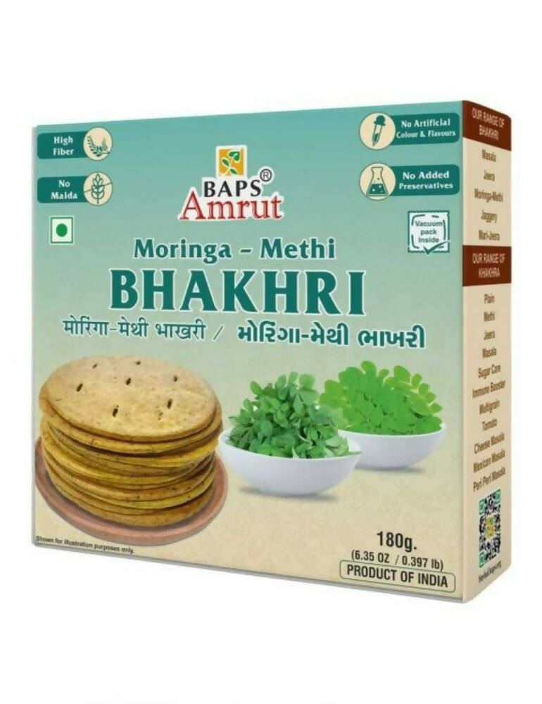 Baps Amrut Bhakhri Moringa - Methi | Grocsy