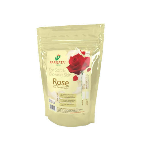 Parijata Herbs Pure & Natural Double Filtered Rose Petal Powder | Grocsy