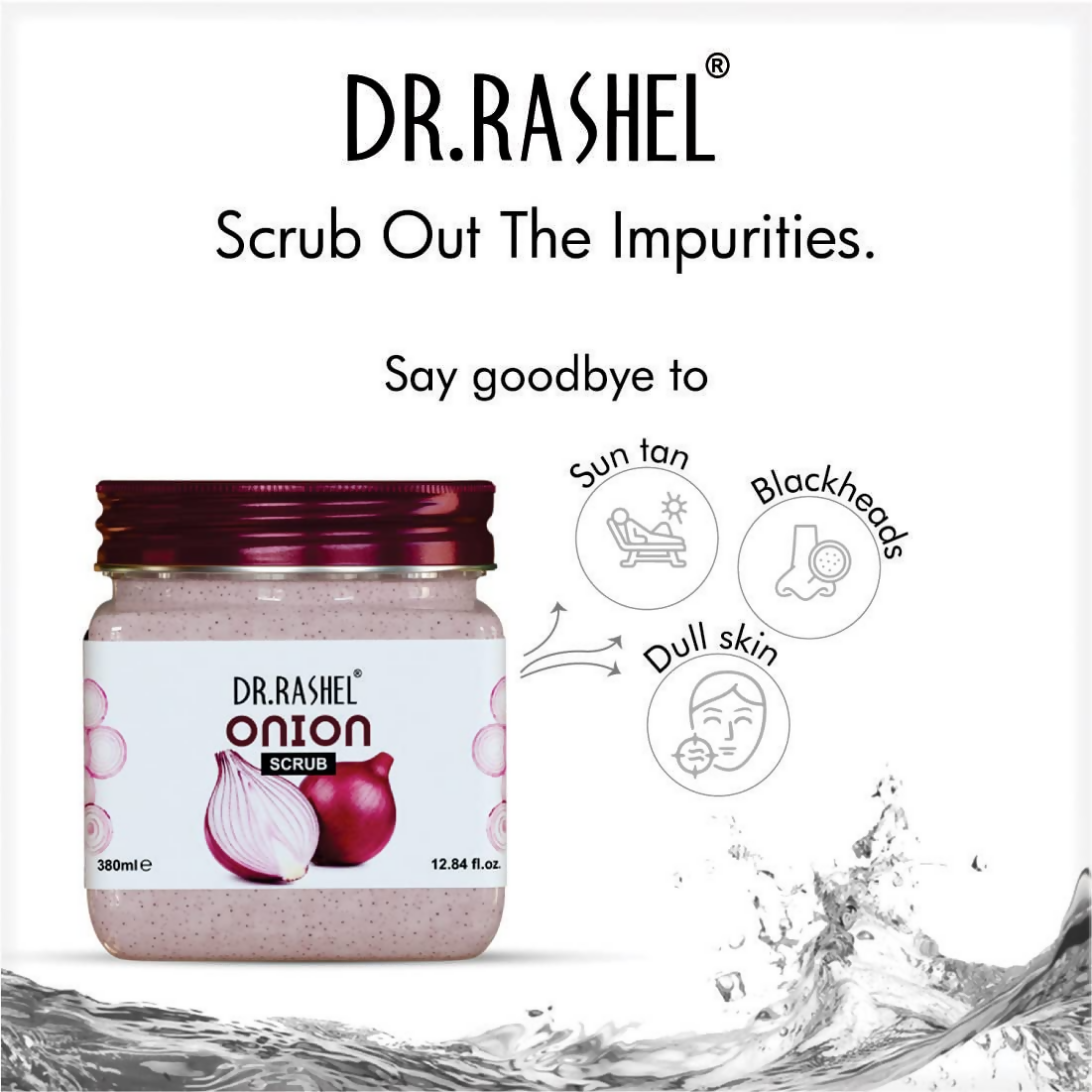 Dr.Rashel Onion Scrub For Face And Body | Grocsy