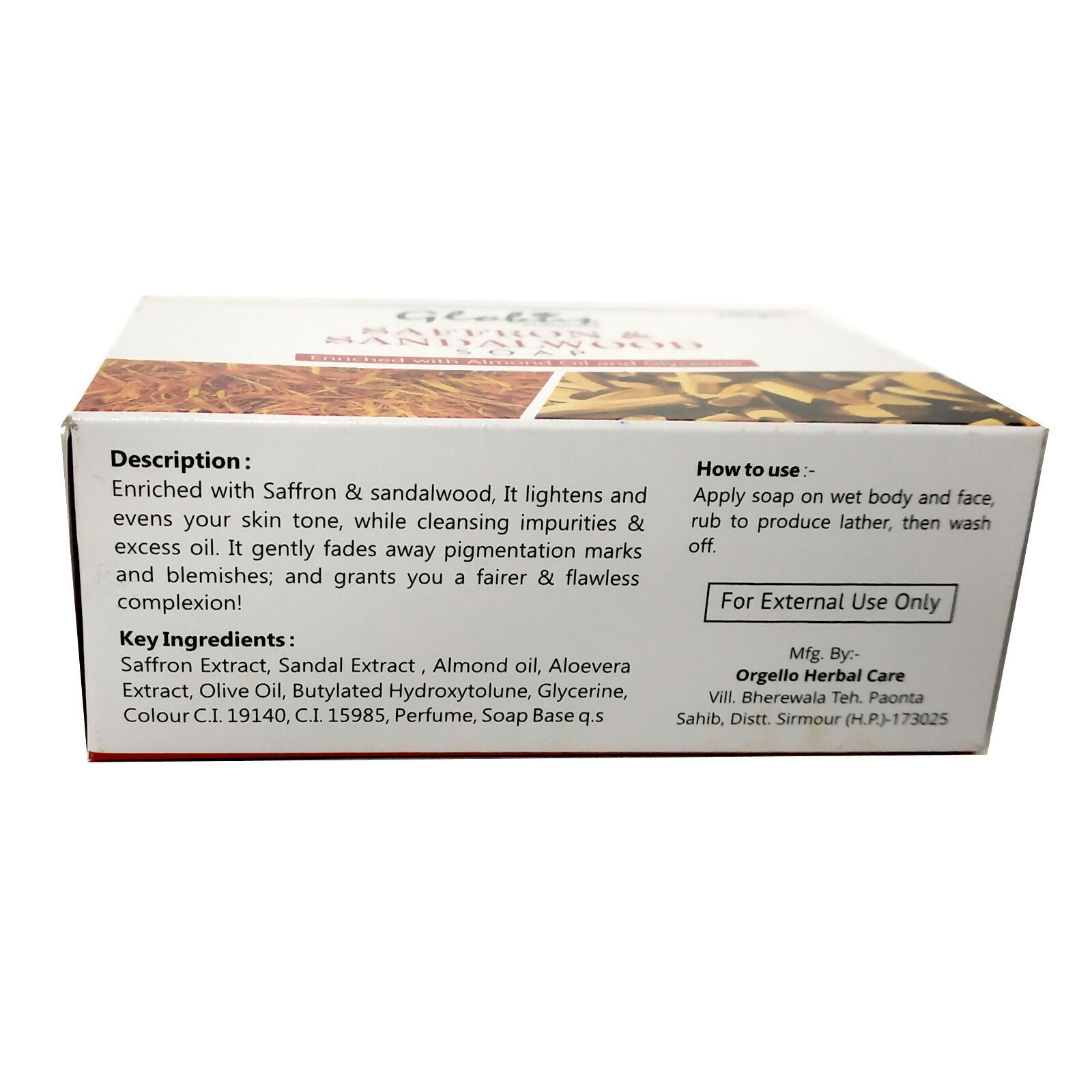 Globus Naturals Sandalwood Soap | Grocsy