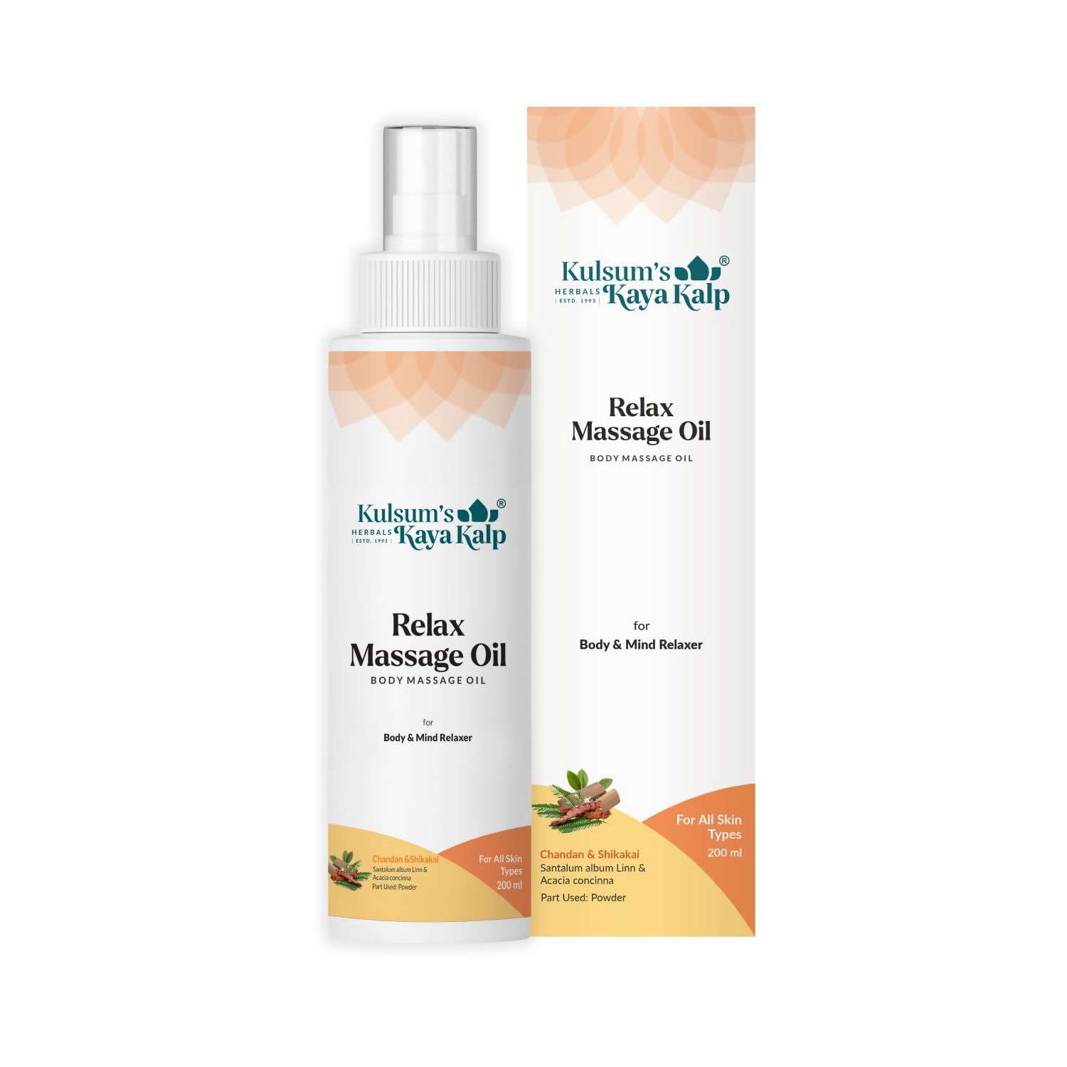 Kulsum's Kaya Kalp Relax Massage Oil For Body & Mind Relaxer | Grocsy