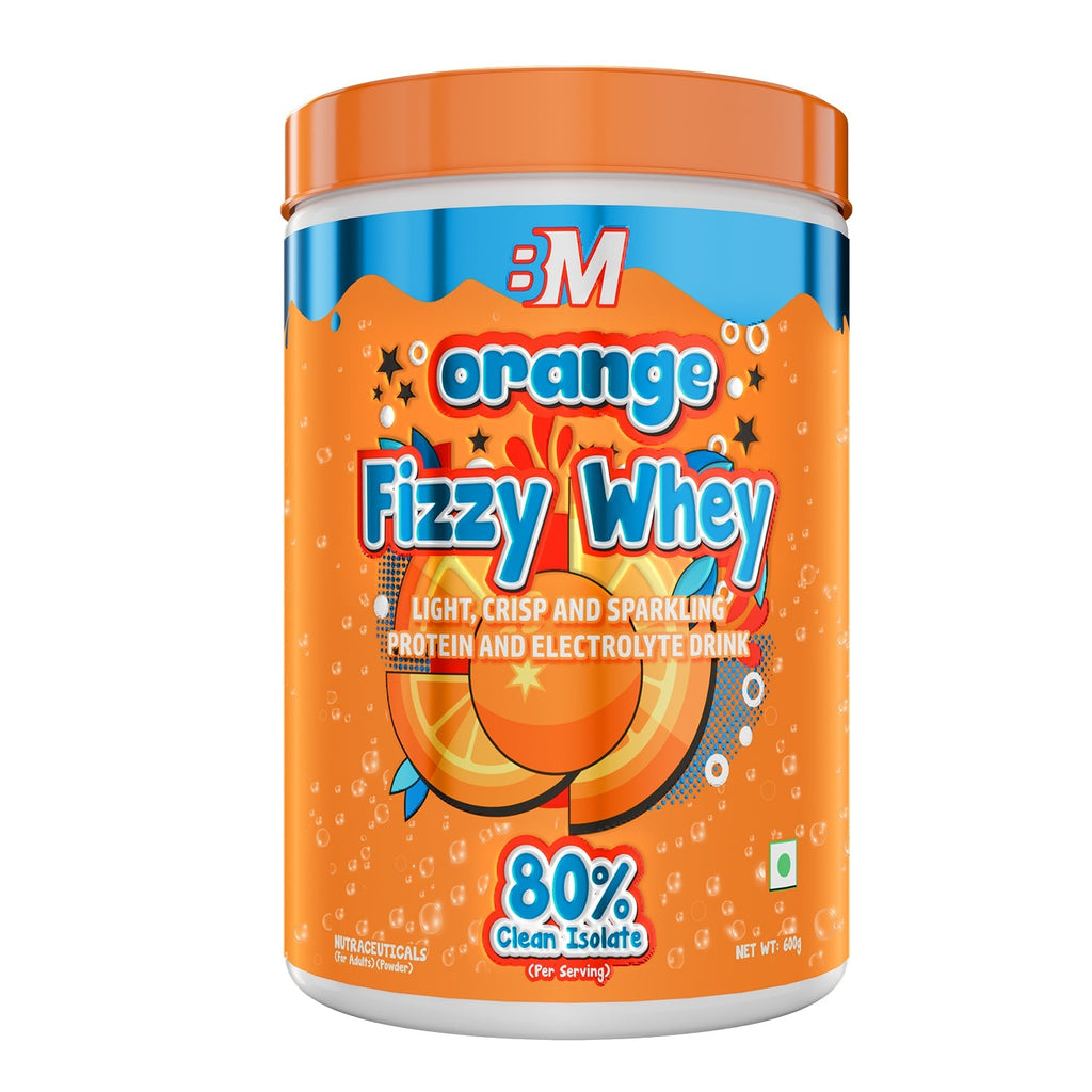 Big Muscles Nutrition Fizzy Whey & Shaker Combo | Grocsy