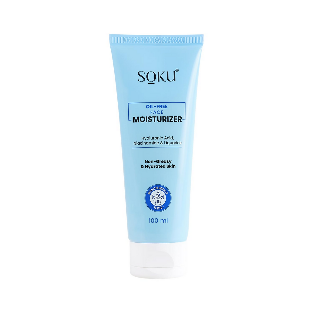 SOKU Oil Free Face Moisturizer Cream | Grocsy