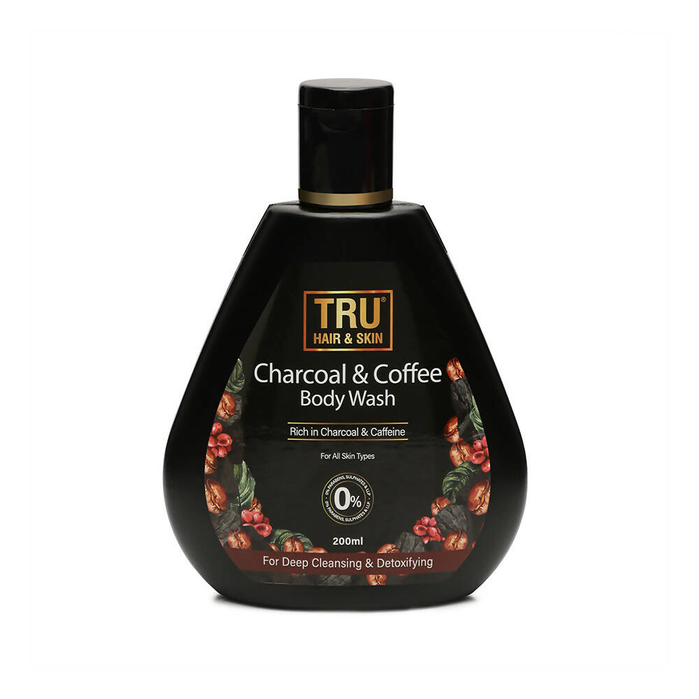 Tru Hair & Skin Charcoal & Coffee Body Wash | Grocsy