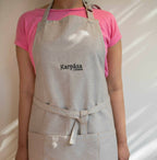 Karpasa London Organic Cotton Apron | Grocsy