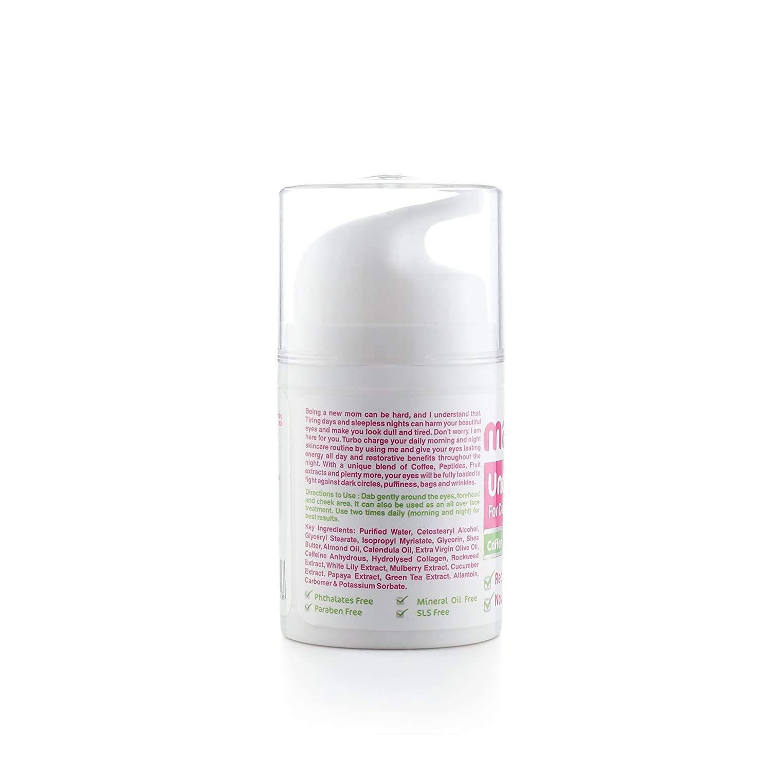 Mamaearth Under Eye Cream For Dark Circles And Puffy Eyes | Grocsy