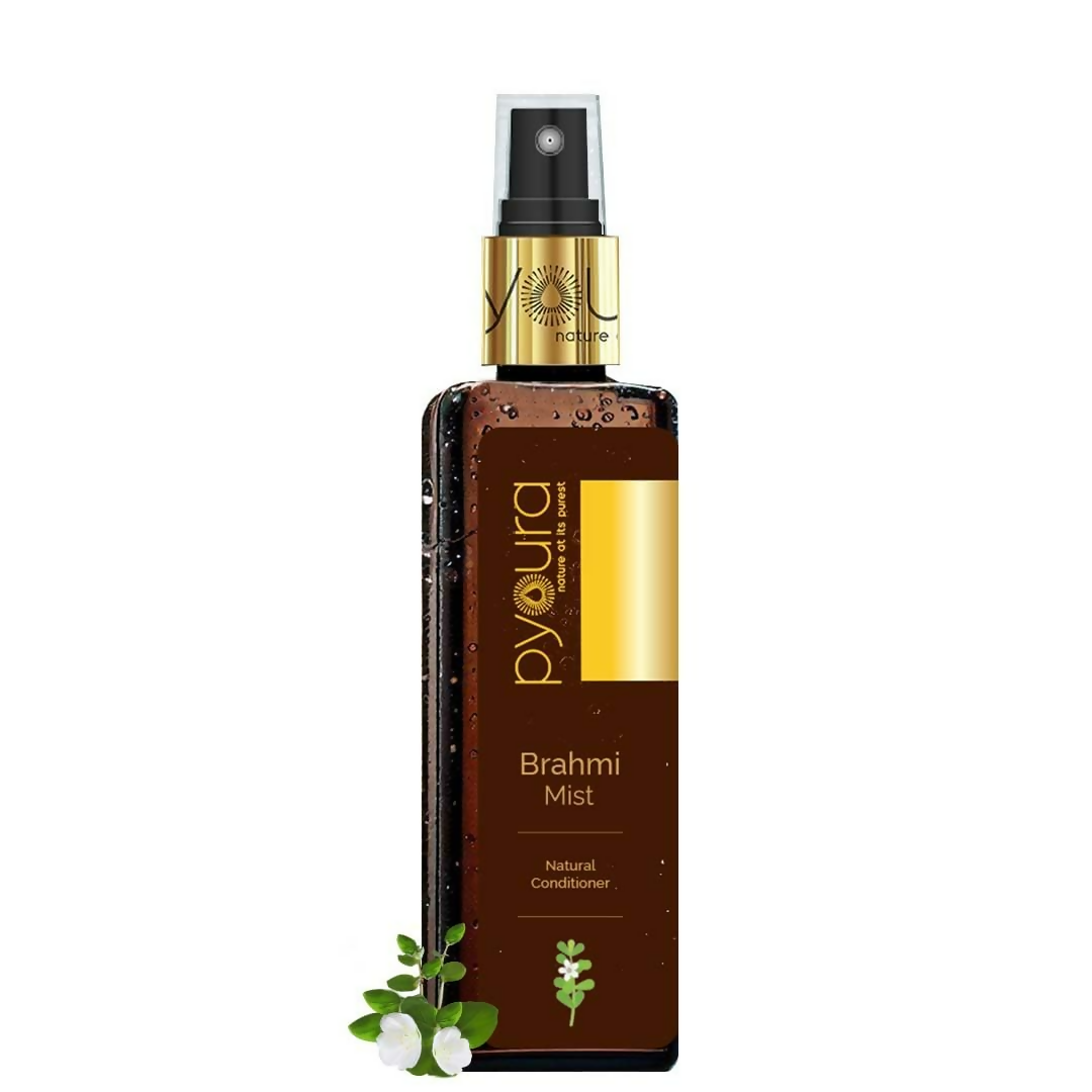 Pyoura Brahmi Non-Oily Hair Spray Serum Mist Natural Conditioner | Grocsy