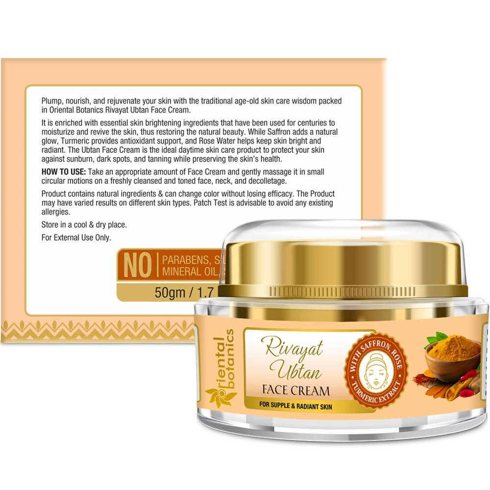 St.Botanica Rivayat Ubtan Face Cream | Grocsy