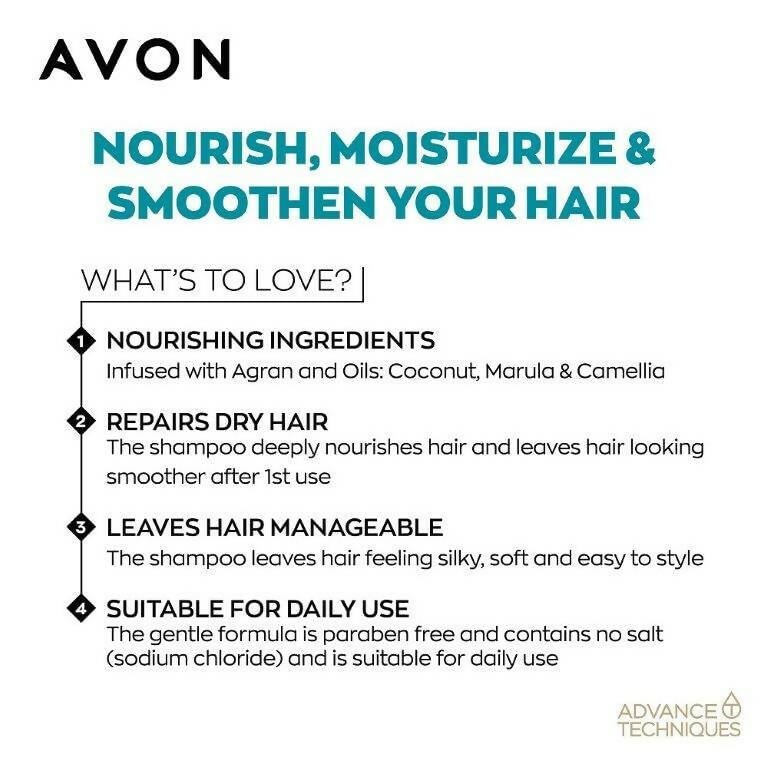 Avon Advance Techniques Absolute Nourishment Shampoo | Grocsy