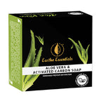 Earthe Essentials Premium Aloe Vera & Activated Carbon Soap | Grocsy