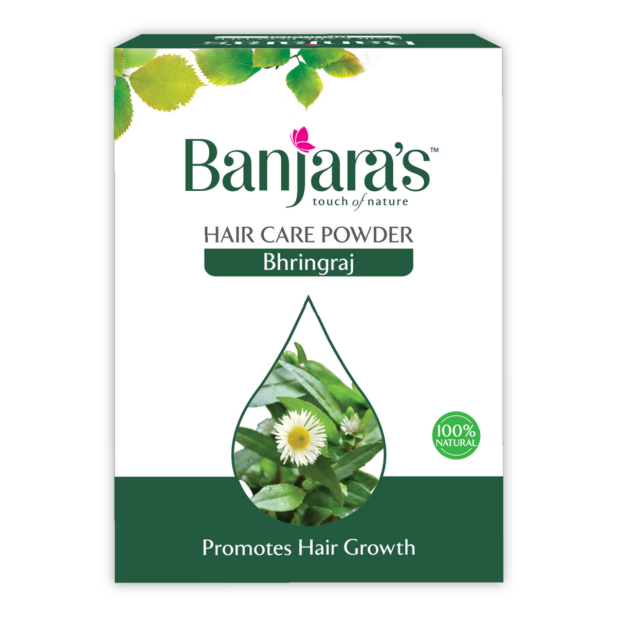 Banjara's Bhringaraj Hair Care Powder | Grocsy