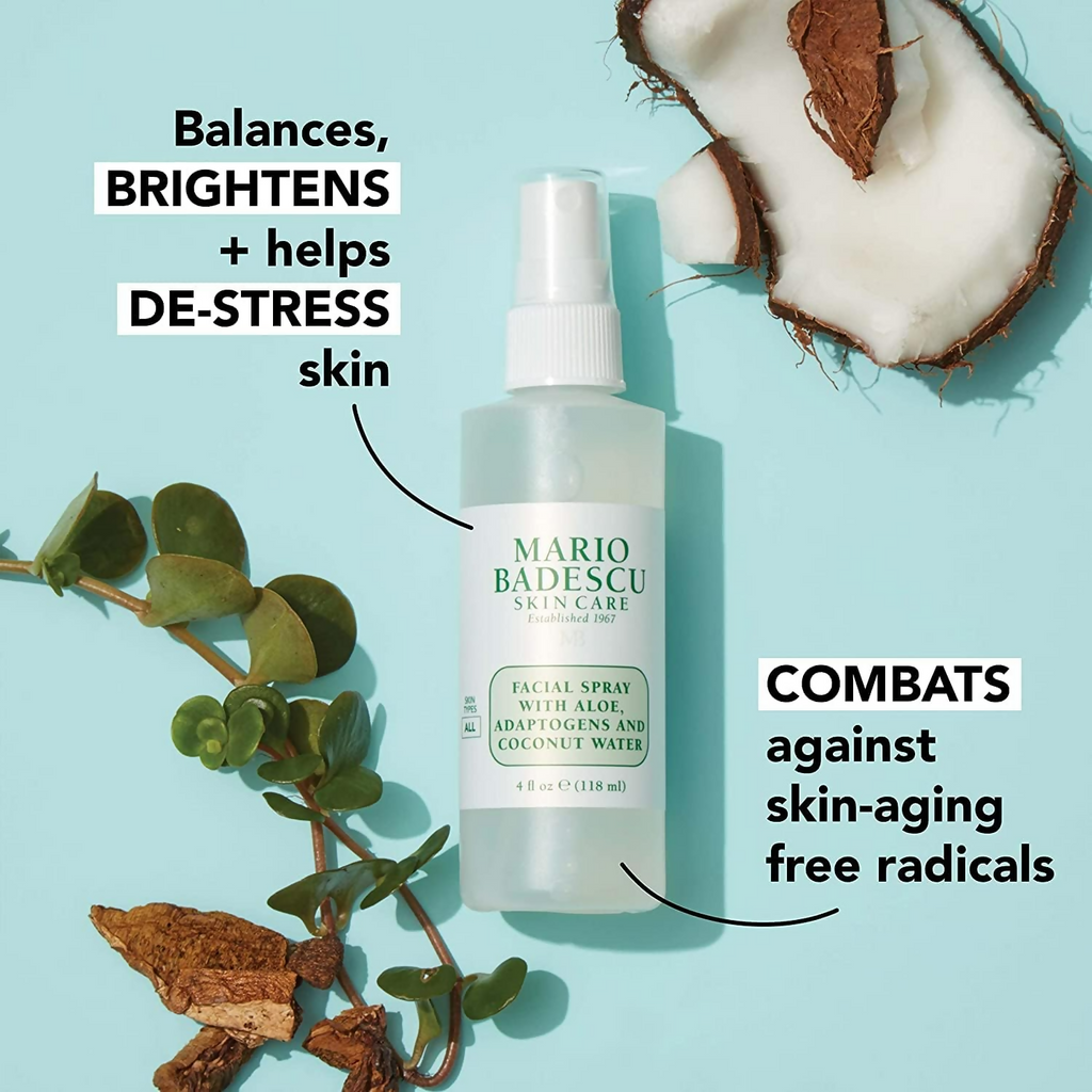 Mario Badescu Facial Spray With Aloe Adaptogens & Coconut Water | Grocsy