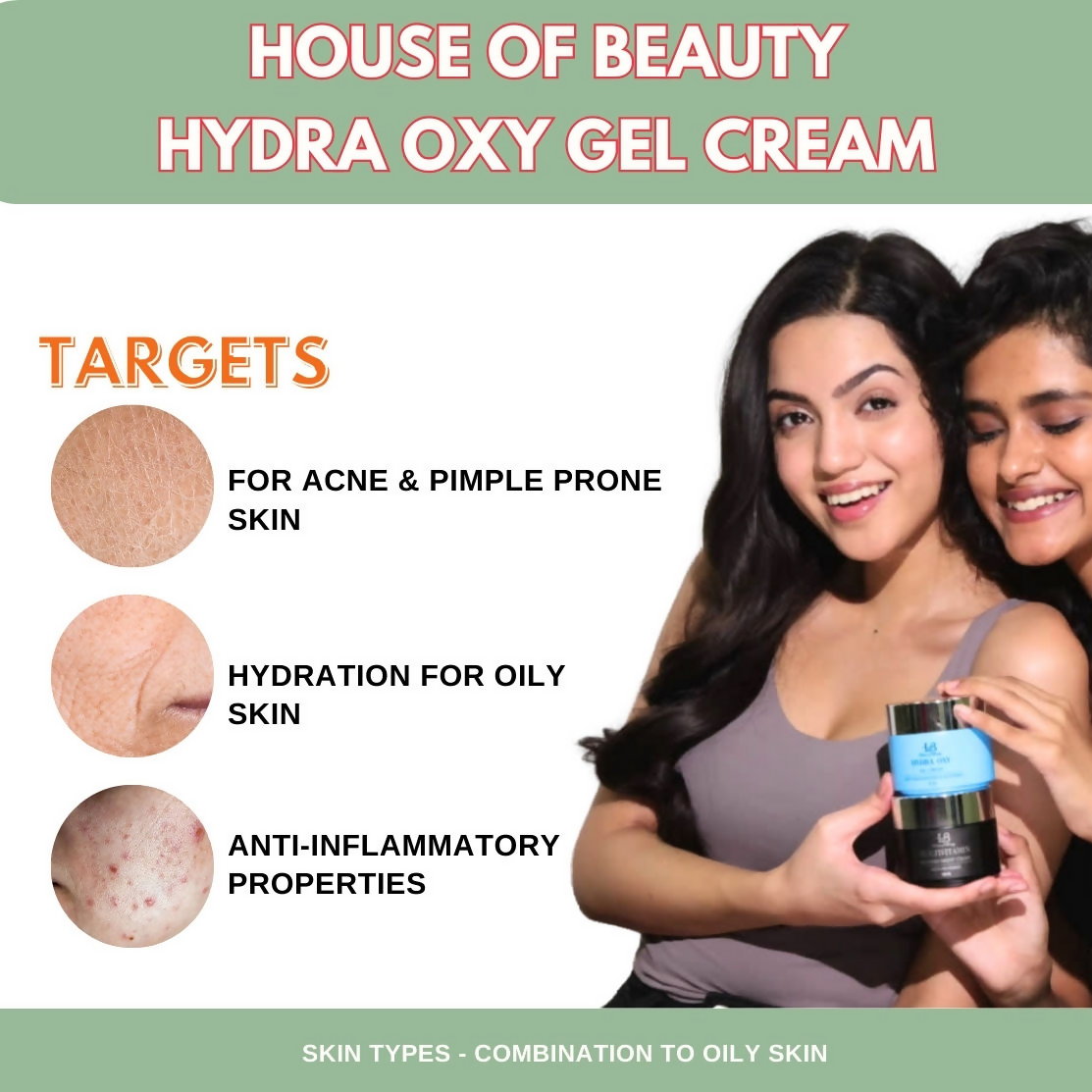House of Beauty Hydra Oxy Gel Cream | Grocsy