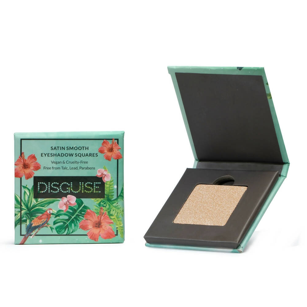 Disguise Satin Smooth Eyeshadow Squares - Frosted Cream Cashew 201 | Grocsy