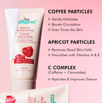 mCaffeine Berries Brightening Coffee Face Scrub | Grocsy