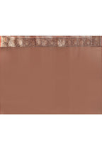 Joban Fashion Coco Brown Banarasi Soft Pure Handloom Banarasi Silk Saree | Grocsy