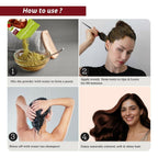 Prem Dulhan Natural Brown Henna Based Hair Color | Grocsy