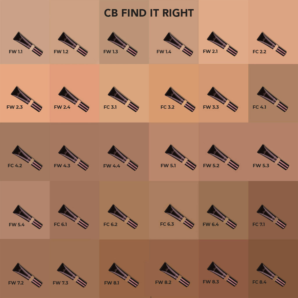 Colorbar 24Hrs Weightless Liquid Foundation Fw 7.2 | Grocsy