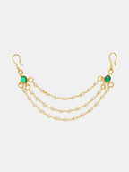 Ruby Raang Kundan Hair Accessory | Grocsy