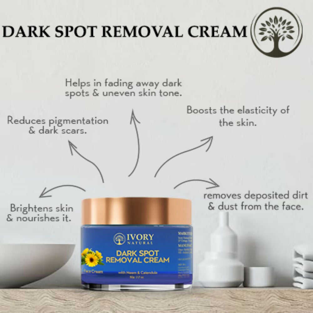 Ivory Natural Dark Spot Removal Face Cream For Dark Spots And Achieve A Glowing Tone | Grocsy