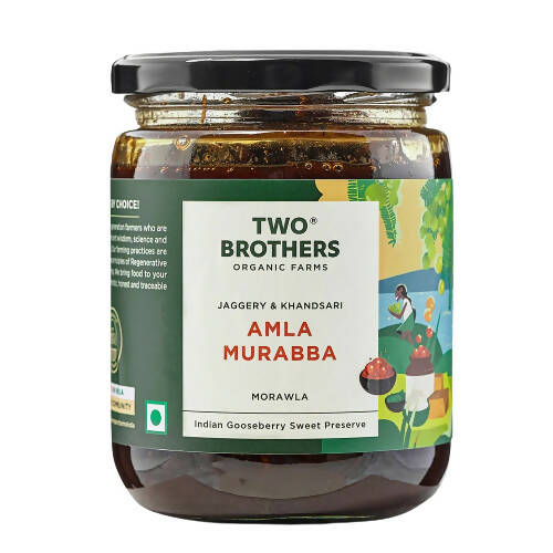 Two Brothers Organic Farms Amla Murabba | Grocsy