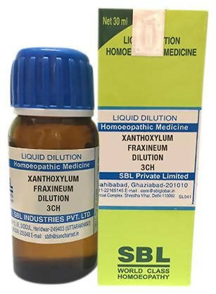 SBL Homeopathy Xanthoxylum Fraxineum Dilution | Grocsy