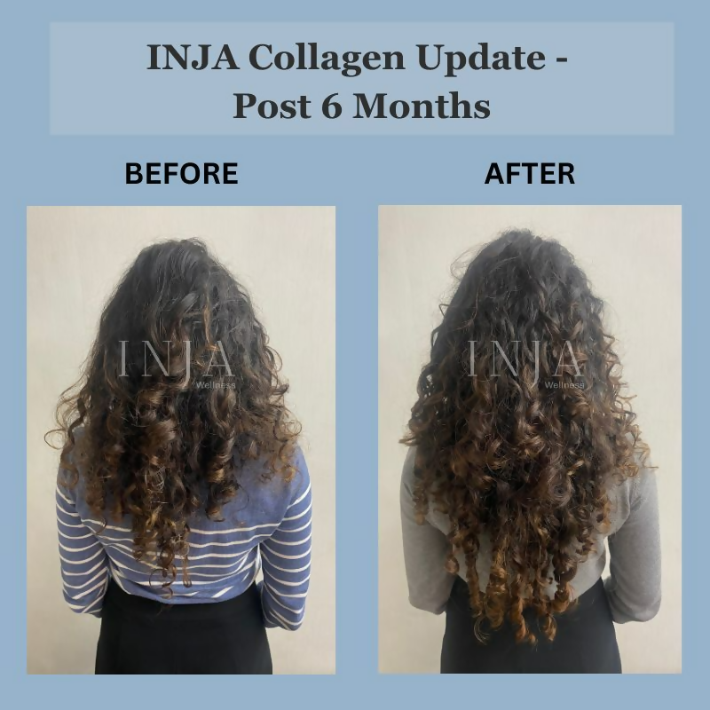 Inja Beauty Collagen For Skin- Hair & Nails- With Vit C- Glutathione- Biotin - Lychee Flavour | Grocsy