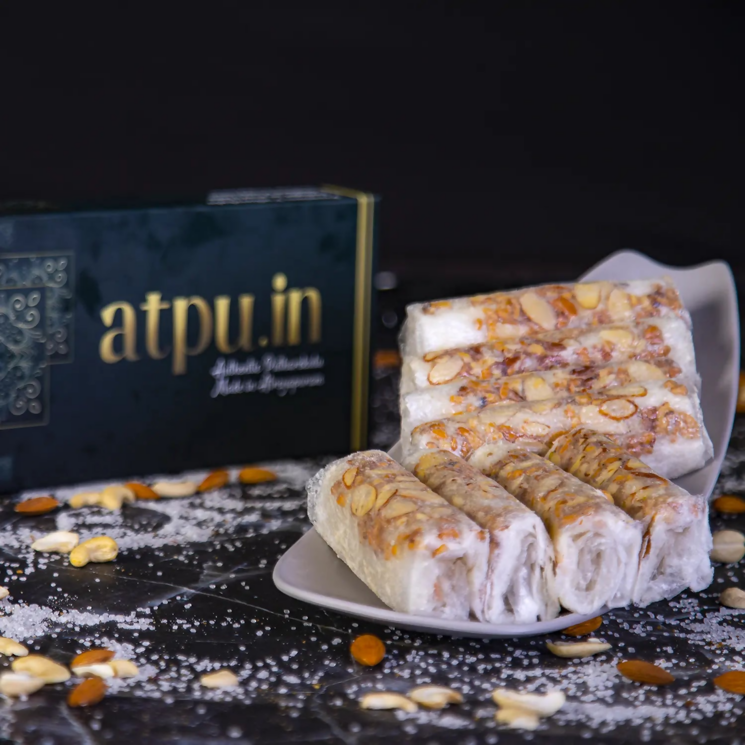 ATPU’s Sugar Free Traditional Dry Fruits Putharekulu | Grocsy