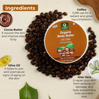 Organic Harvest Organic Body Butter With Coffee For Face & Body | Grocsy