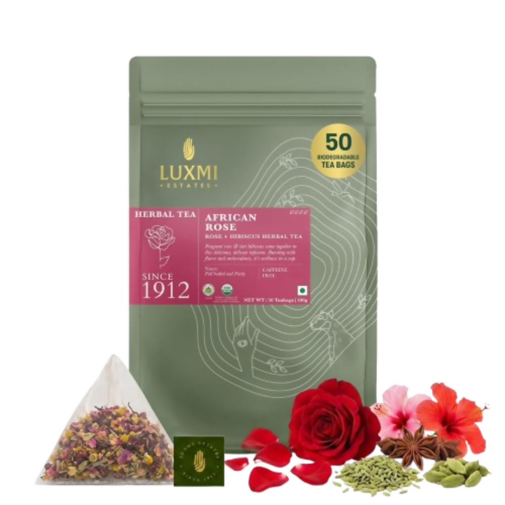 Luxmi Estates African Rose Herbal Infusion | Grocsy