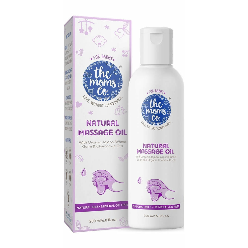 The Moms Co Natural Massage Oil | Grocsy